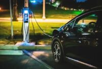 EV charging station network