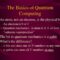 Quantum computing basics